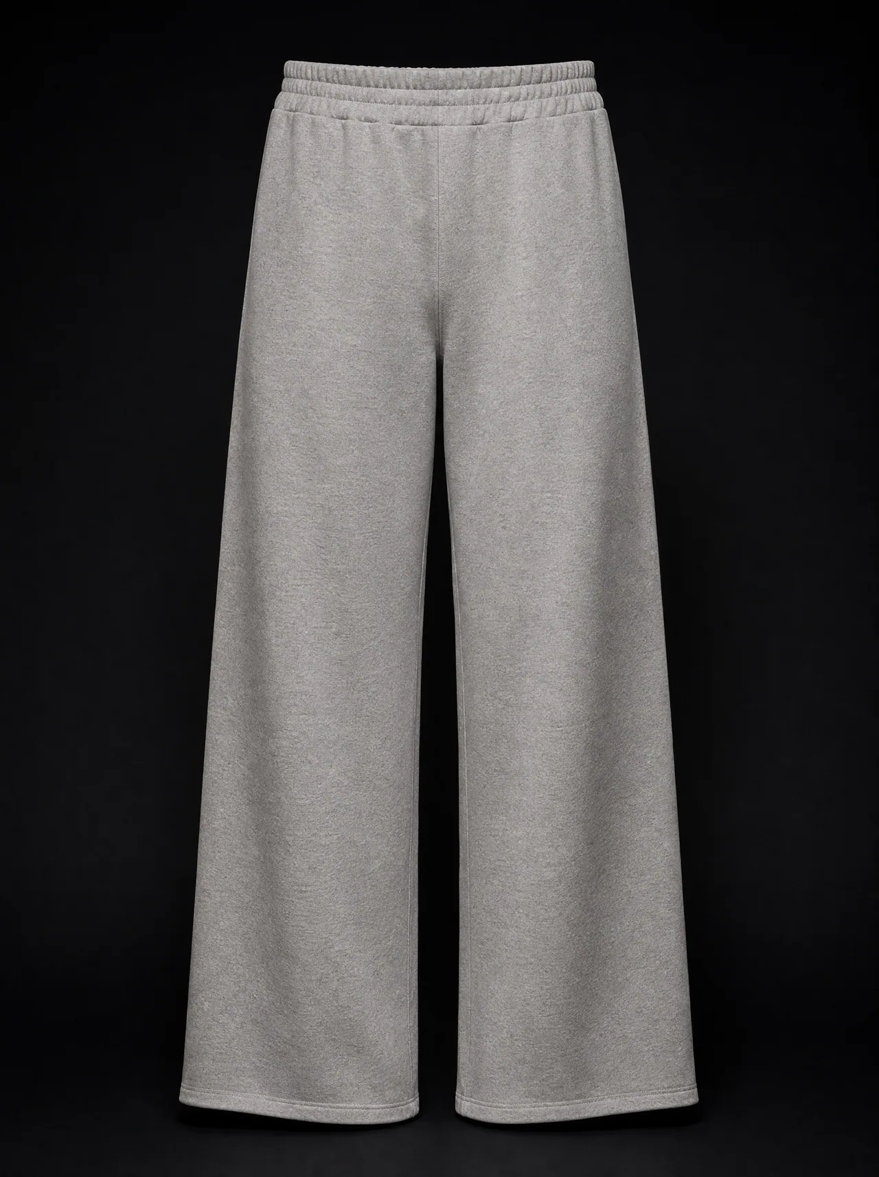Wide Sweatpant — Ash Grey