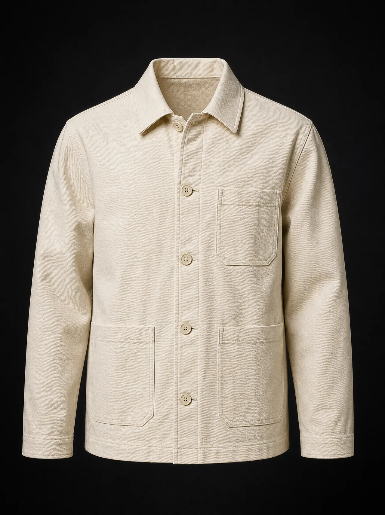 Chore Jacket — Ecru