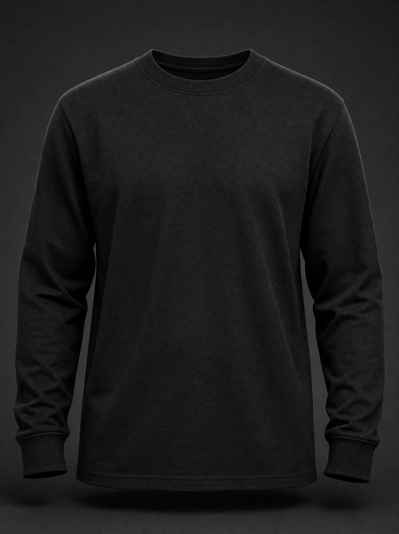 Layer Longsleeve — Jet Black