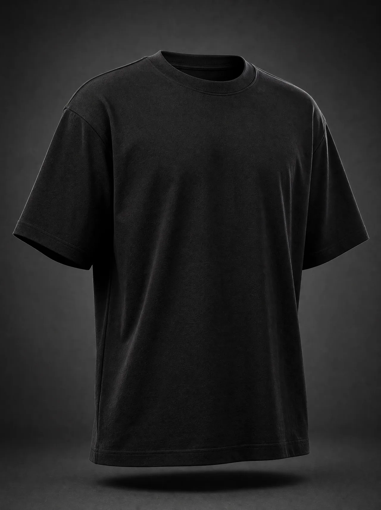 Arc Graphic Tee — Jet Black